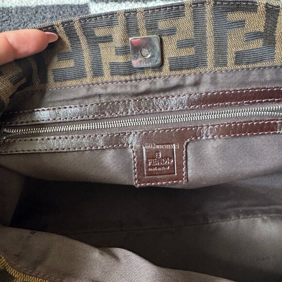 FENDI ZUCCA TOTE BAG VINTAGE - Picture 7 of 11